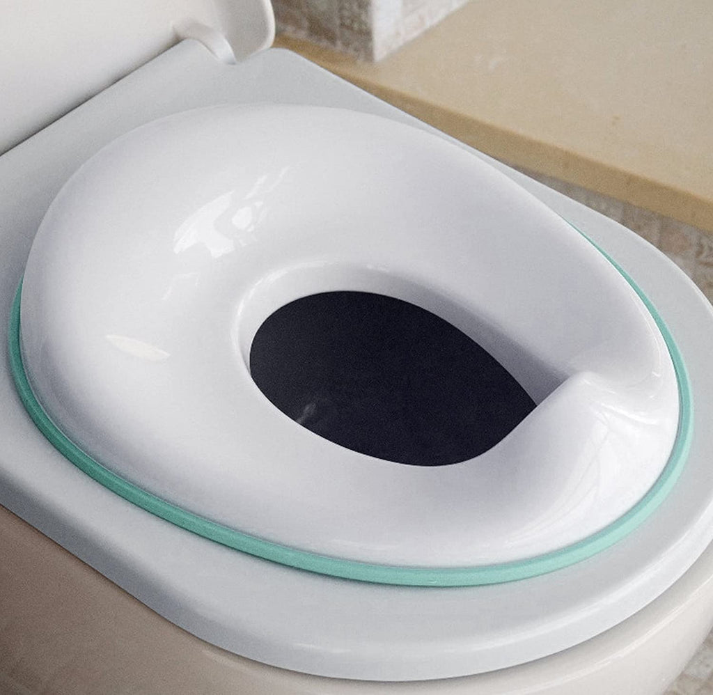 Portable Baby Unisex Potty Training Toilet Seat with Non-Slip Base