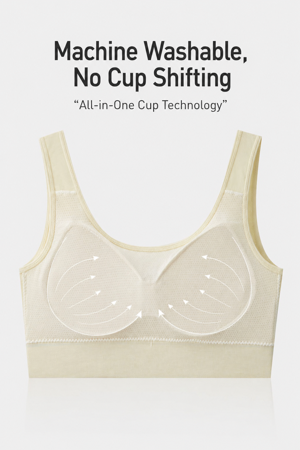 Seamless Craftmanship Soft and Comfortable Bra(random color)