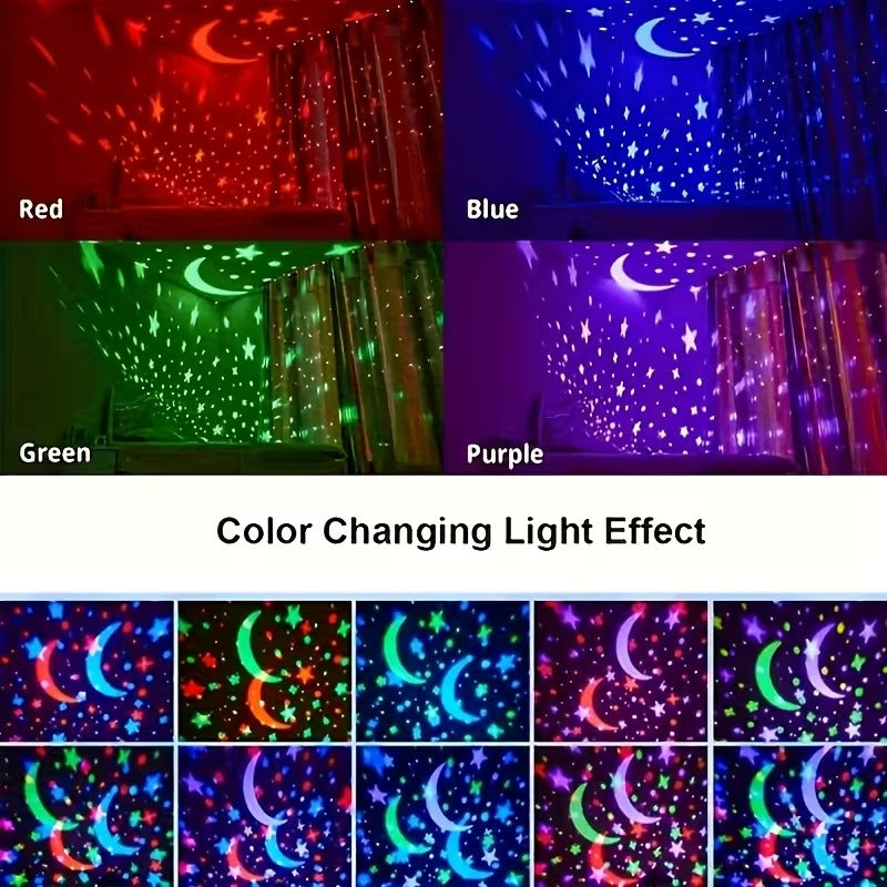 Star Master Galaxy Projector Night Lamp – Romantic LED Sky Light for party,Bedroom & Home Décor
