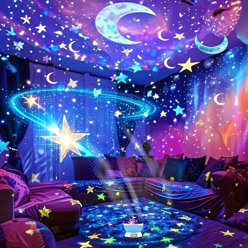 Star Master Galaxy Projector Night Lamp – Romantic LED Sky Light for party,Bedroom & Home Décor