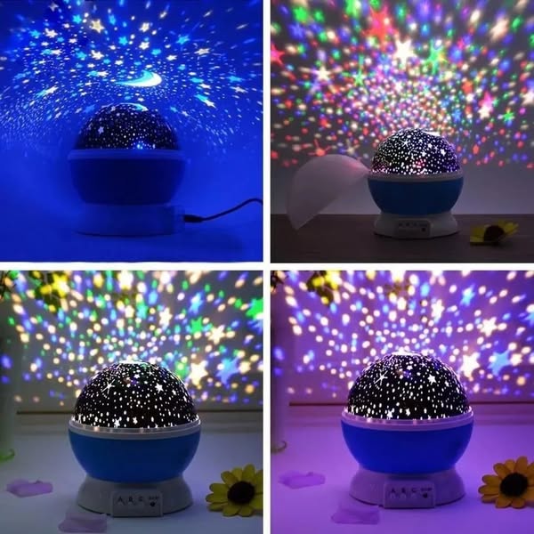 Star Master Galaxy Projector Night Lamp – Romantic LED Sky Light for party,Bedroom & Home Décor