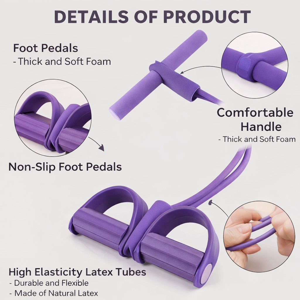 Yoga Pedal Puller Resistance Band Fitness Equipment