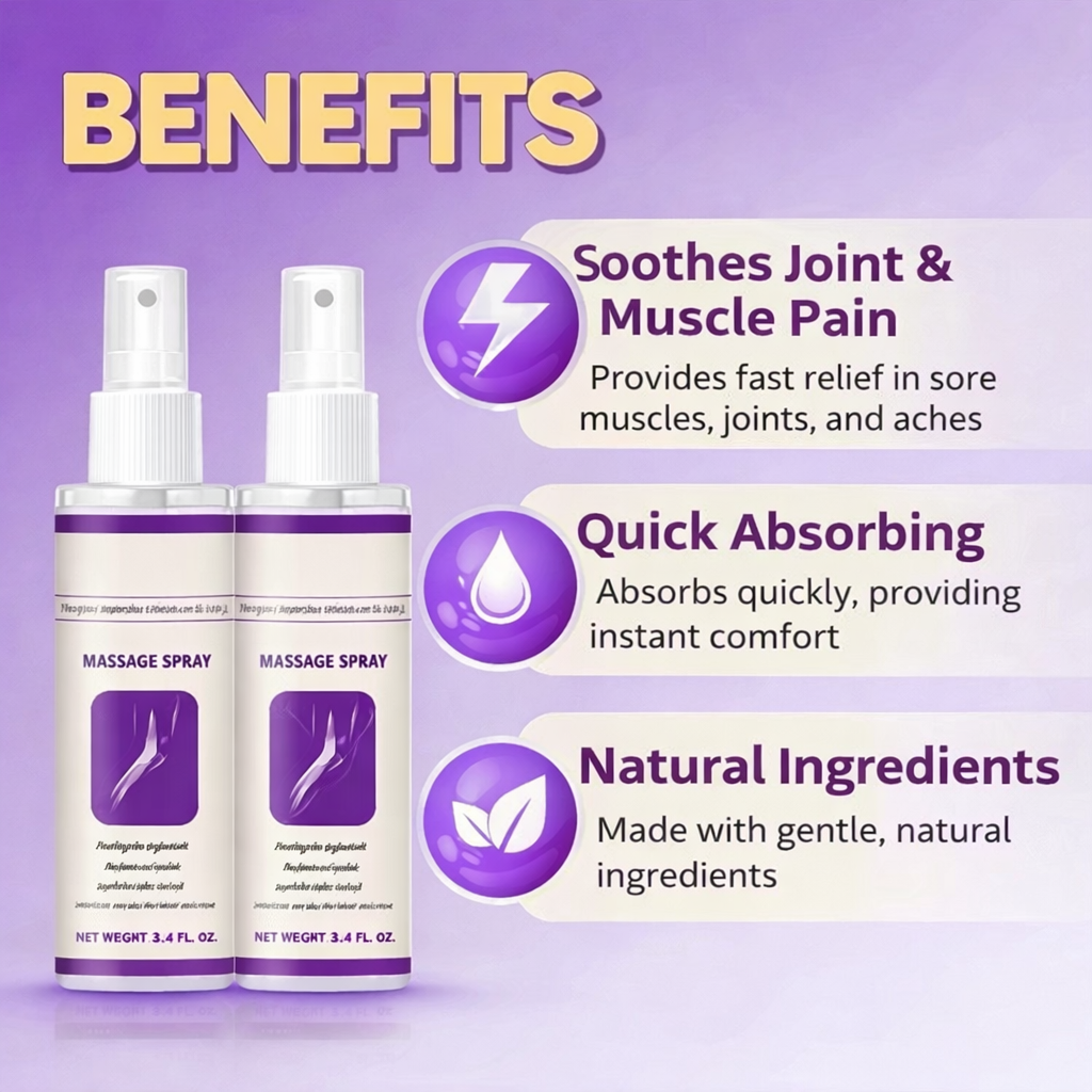 Massage Spray pack of 2