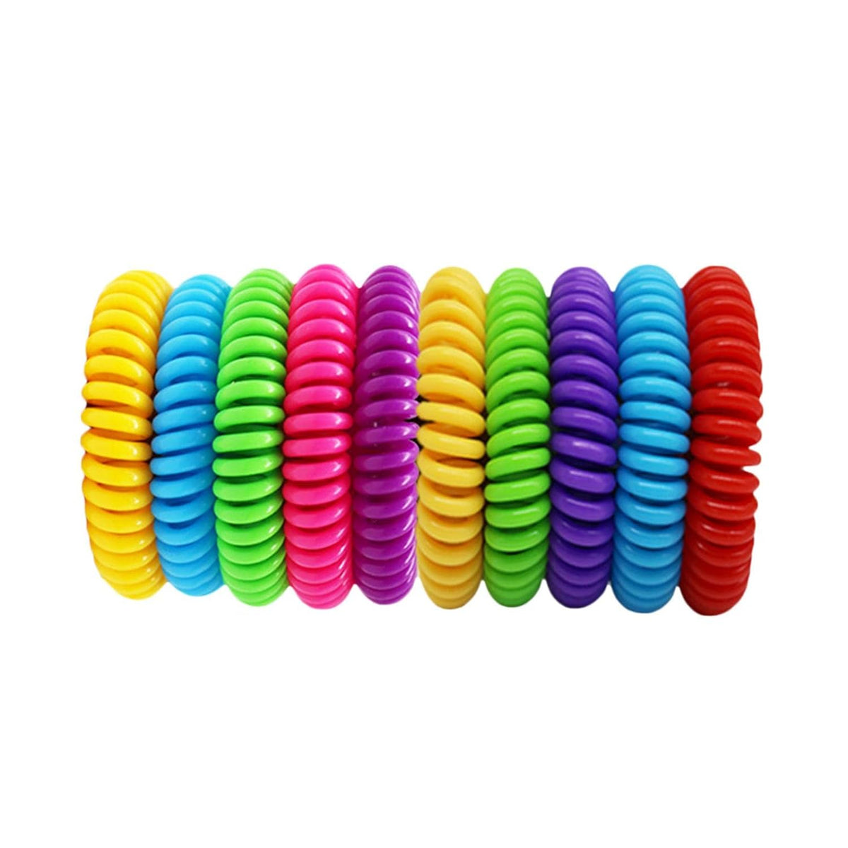 1 piece of Mosquito Ring Repellent Bracelets Bands stretchy and waterproof (random colour)