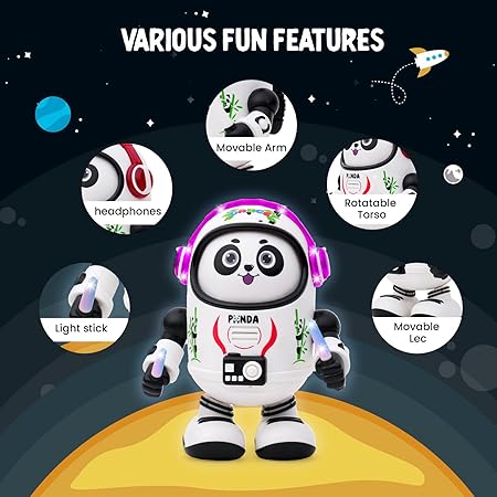 Dancing Light Panda Toys