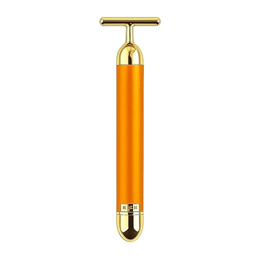Vibrating Facial Roller for Skin Tightening and Lifting, Anti-Ageing Beauty Tool for Women and Men