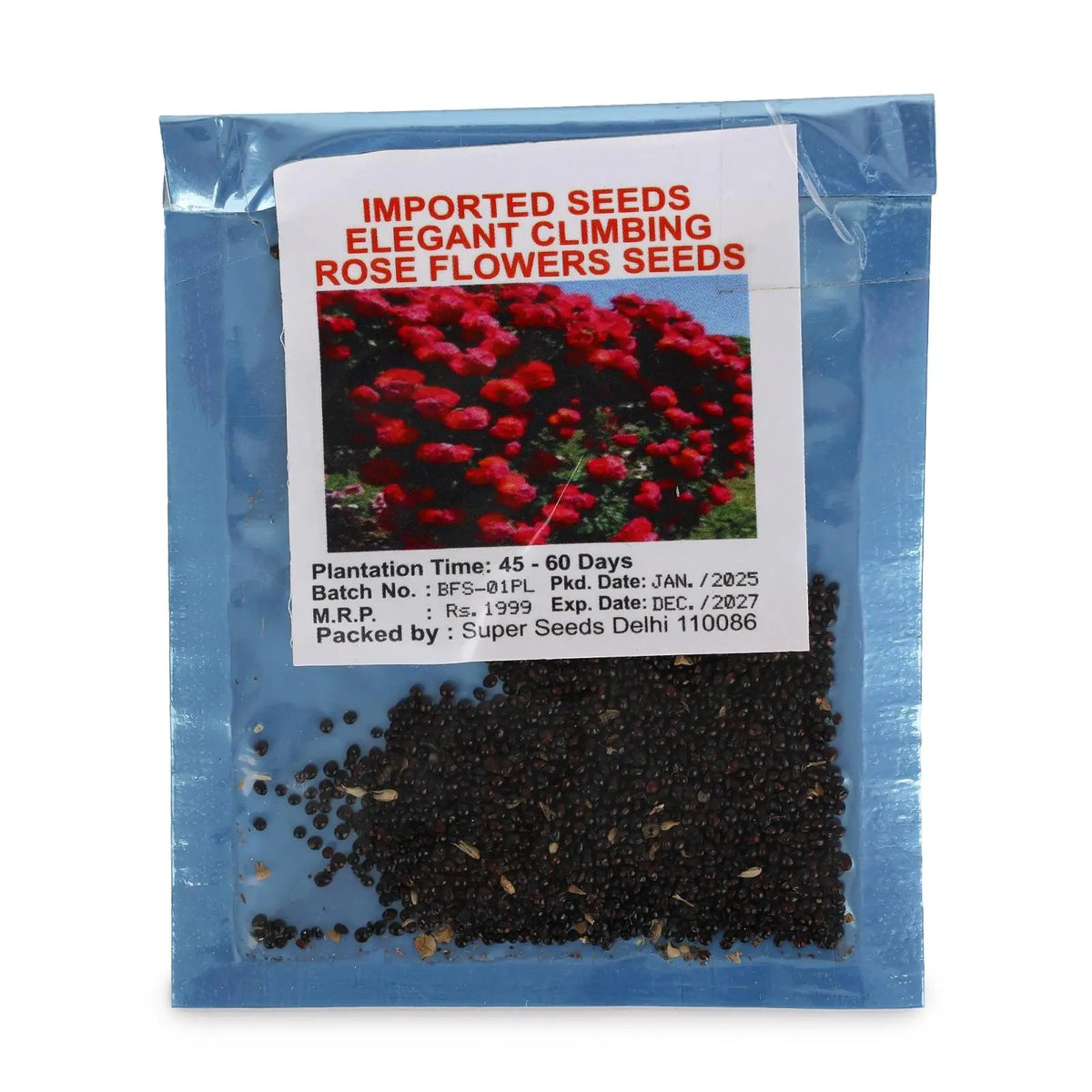Rose flower seeds AND PLANT GROWTH SUPPLEMENTS PACK 2