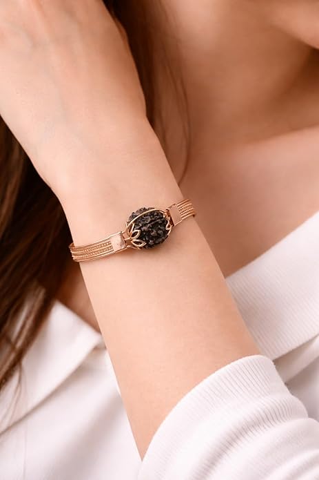 BharatYug 7 Mukhi Rudraksha Bracelet Handmade Kada for men and women