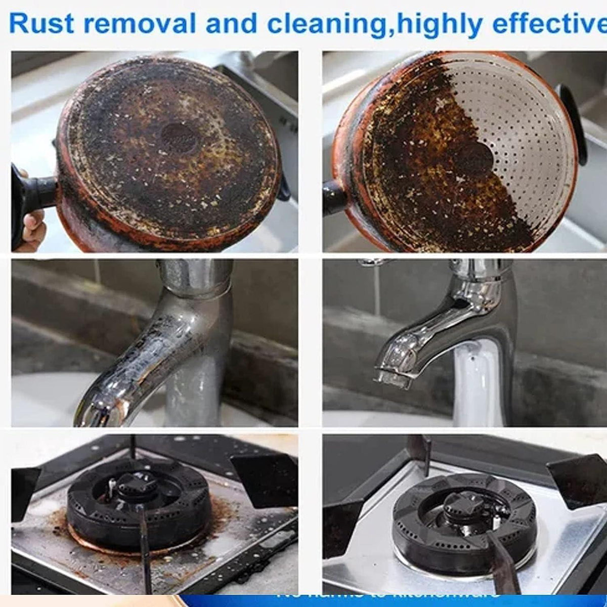 Foam Rust Remover Powder ( pack of 2 )