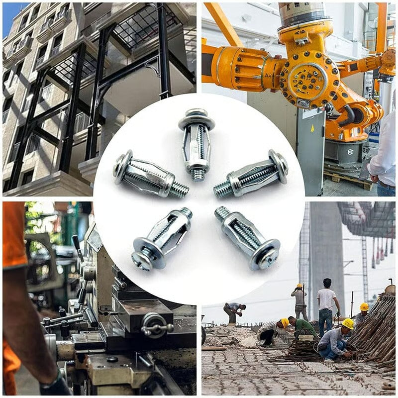 New Expansion Screw Petal Nut(100 Pcs)