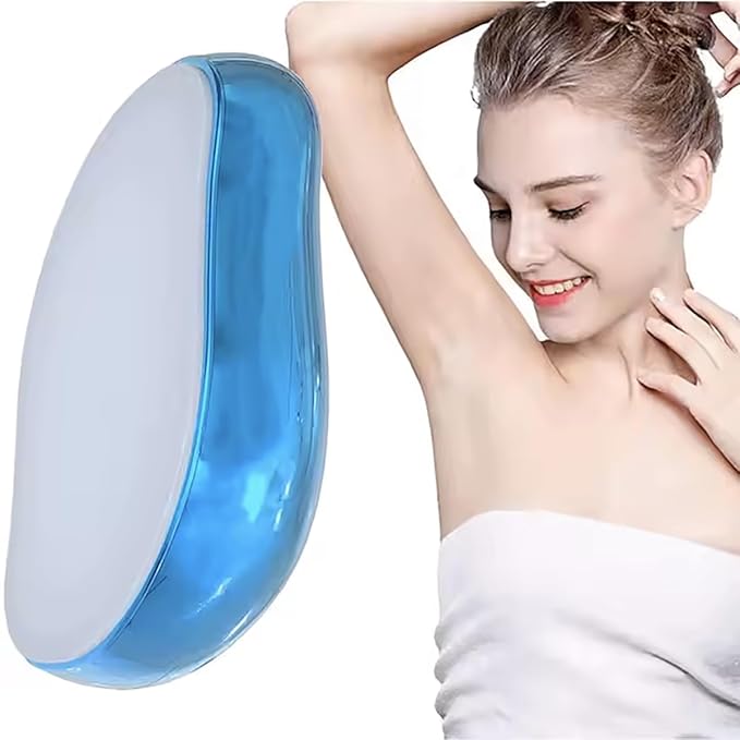 Hanglow Crystal Hair Remover for Women and Men pack of 1 (random color)