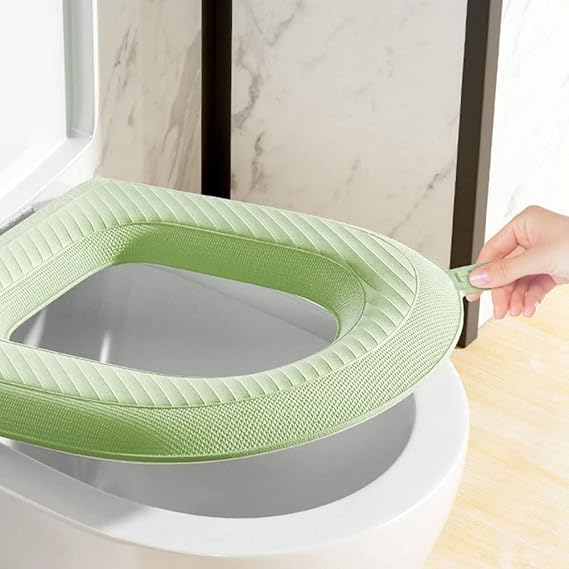 Washable Soft Warmer Toilet Seat Cover