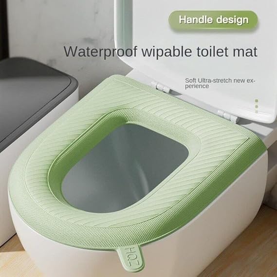 Washable Soft Warmer Toilet Seat Cover