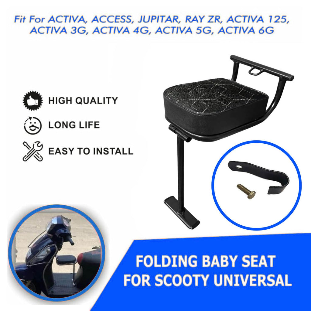Auto Pearl Baby Seat Folding Stylish Stitching Designs Child Seat