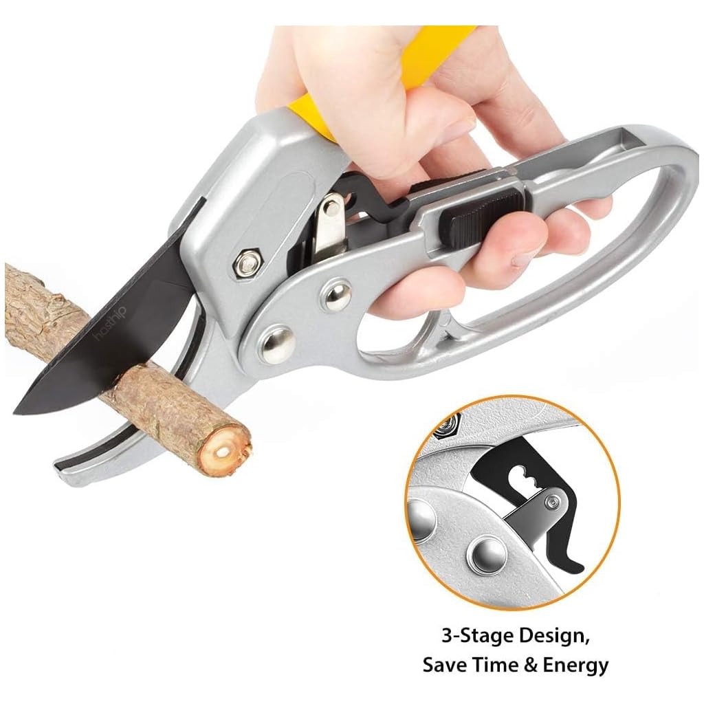 Gardening Scissor Stainless Steel Garden Snip with Safety Lock