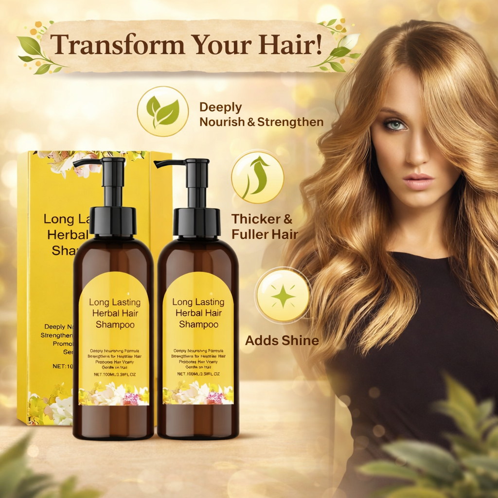 Japanese Long Lasting Natural Hair Dye Shampoo (Buy 1 Get 1 Free)