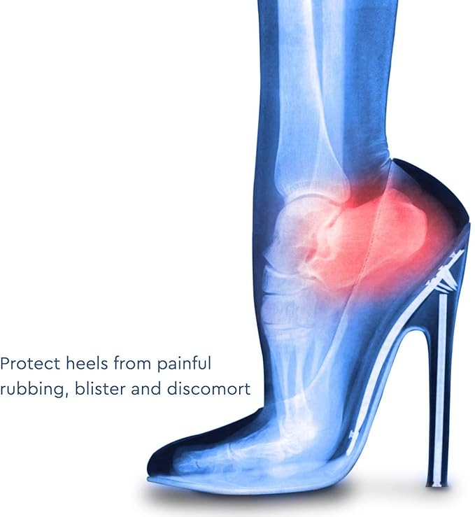 Heel Pain Relief Silicone Gel Heel Protector Socks