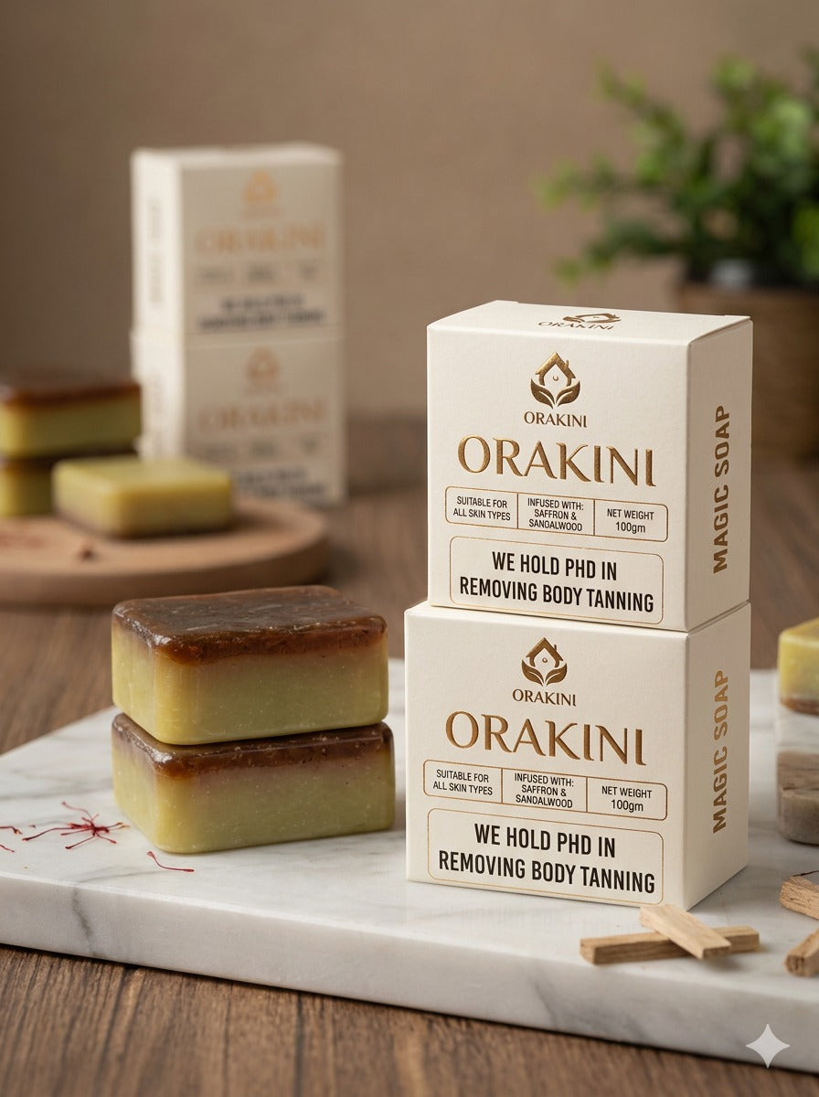 Orakini Magic Soap pack of 2