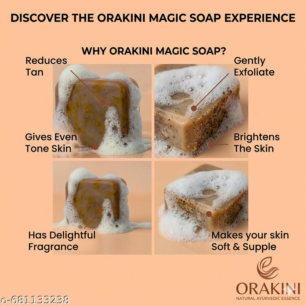 Orakini Magic Soap pack of 2