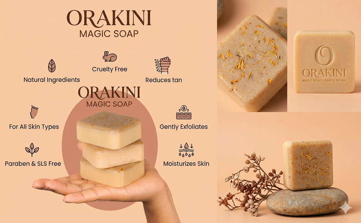 Orakini Magic Soap pack of 2