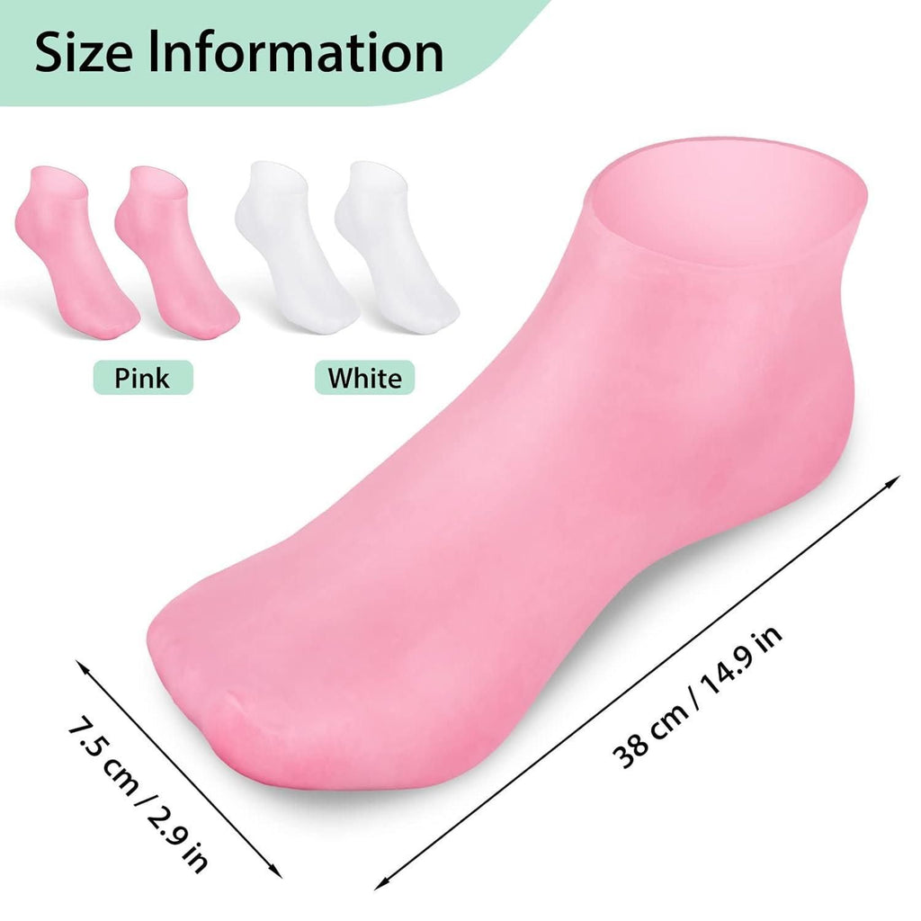 Silicone Moisturizing Sock( pack of1)(random color)