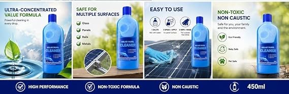 Solar Panel Cleaning Liquid pack of 1