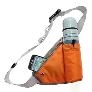 Travel Sports Triangle Waist Water Bottle Belt Sports Waist Bag(random color)