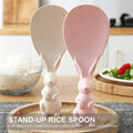 Rabbit Standing Non-Stick  Rice Spoon  in random color(pack of 2)