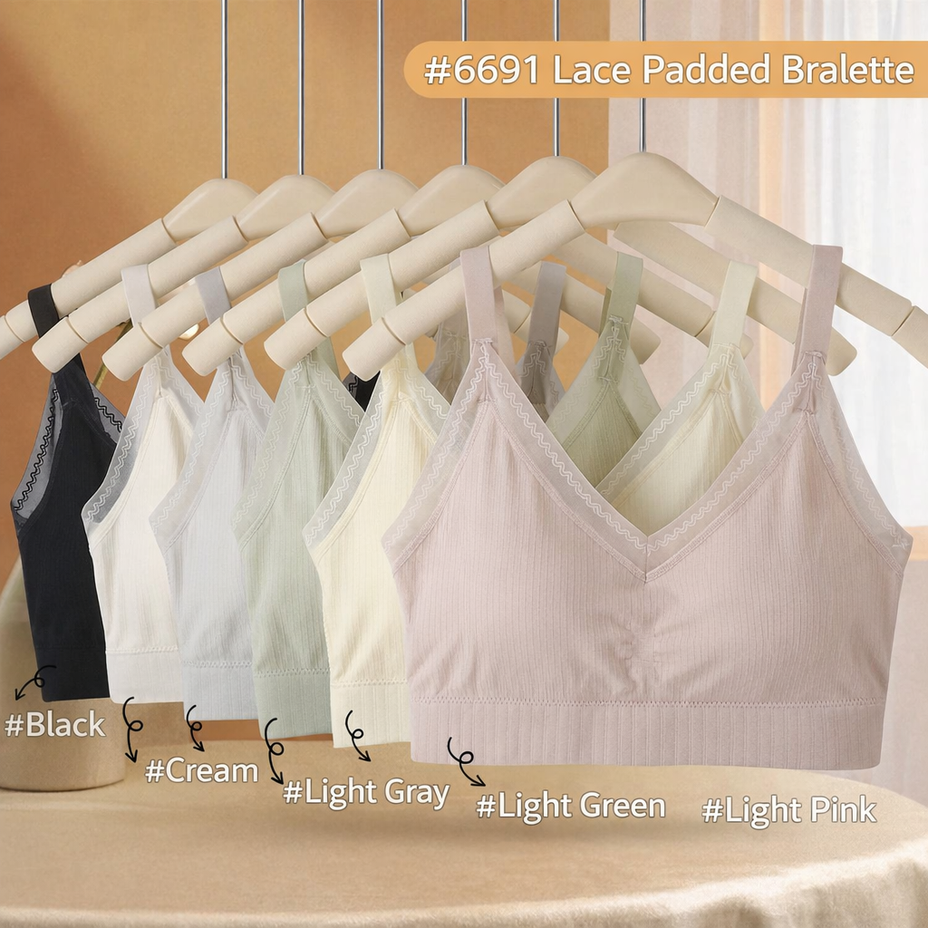 Lace Padded Bralette pack of 1