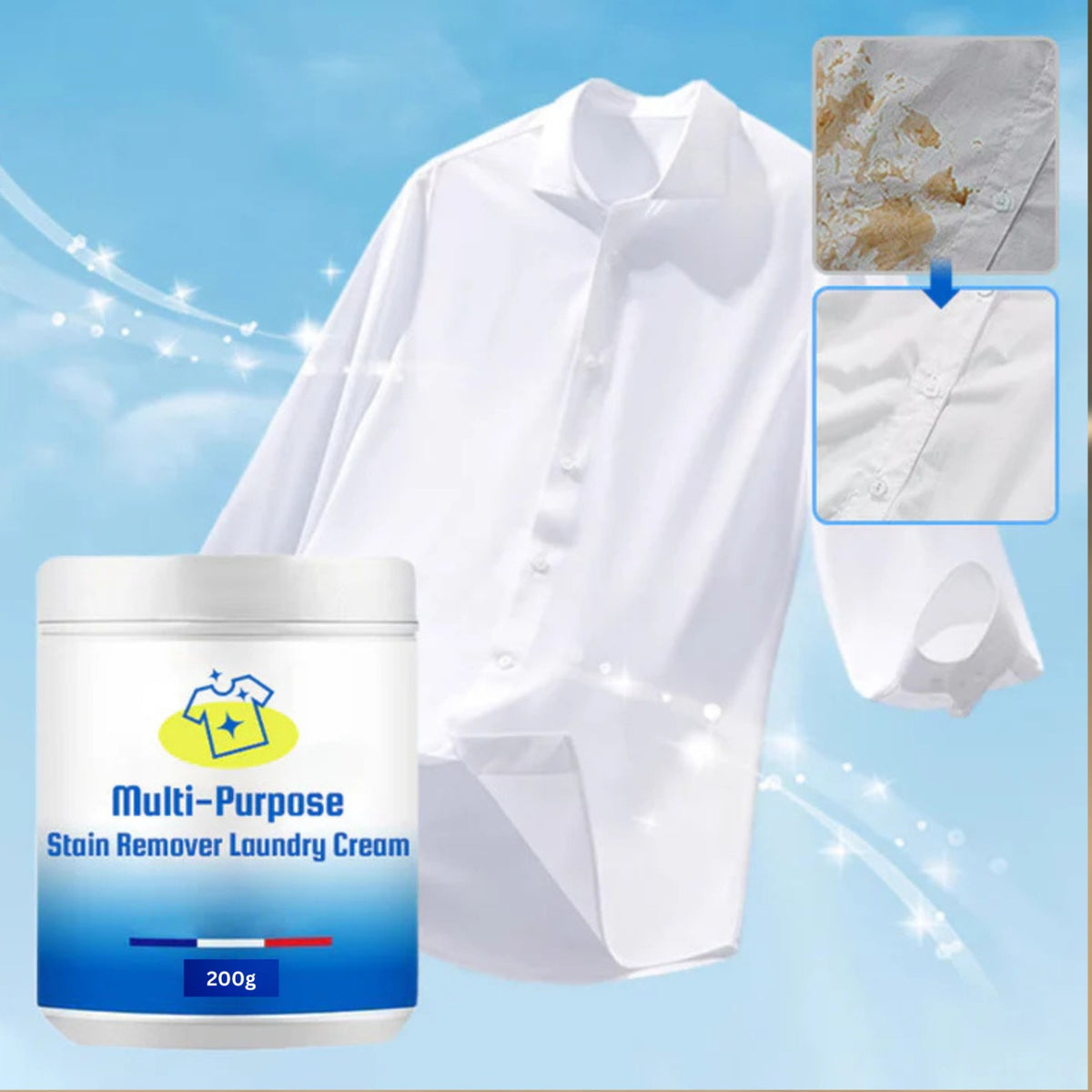 BUY 1 GET 1 FREE! Multi-Purpose Laundry Stain Remover Cream