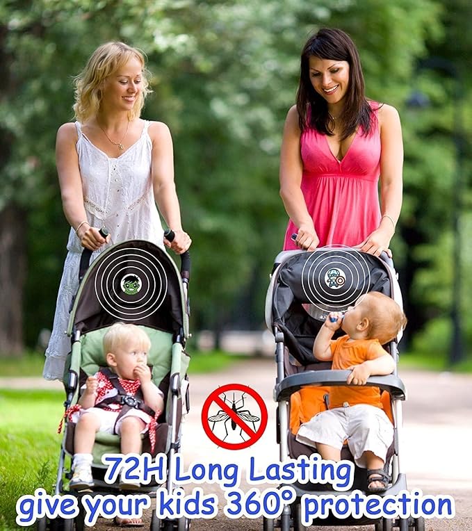 Natural Mosquito Repellent Patches random design (1 sticker 6 patches)