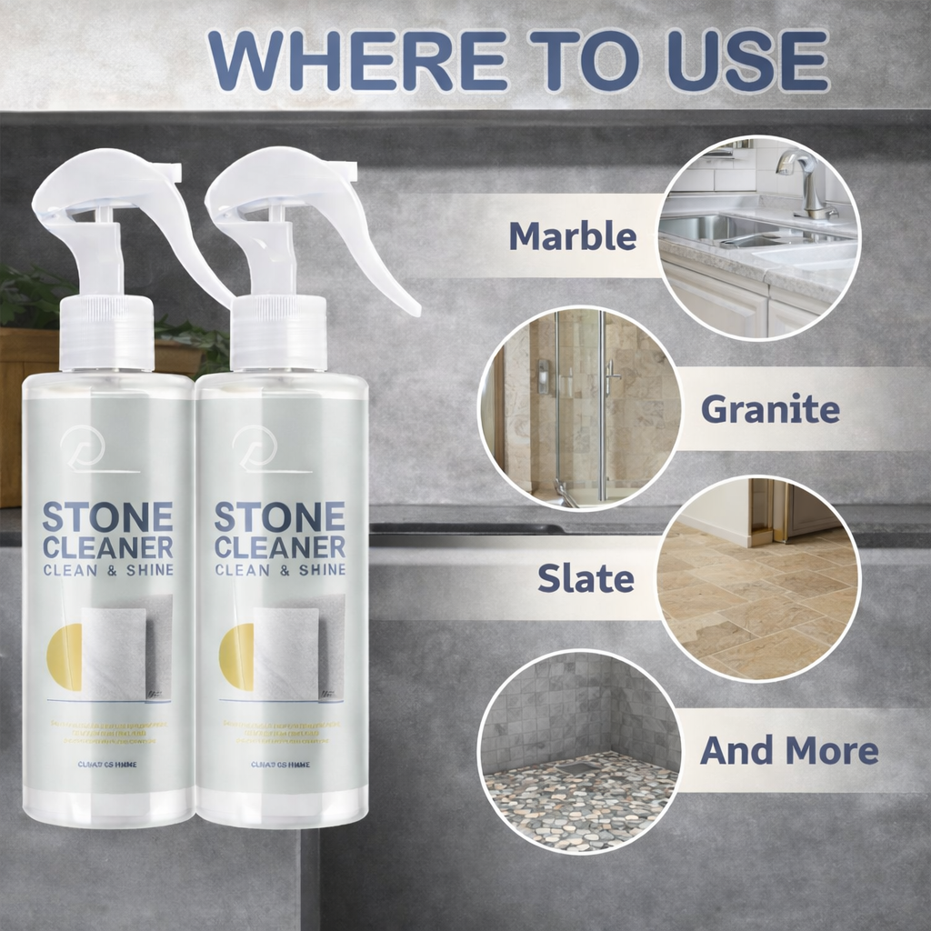 Stone cleaner pack of 2