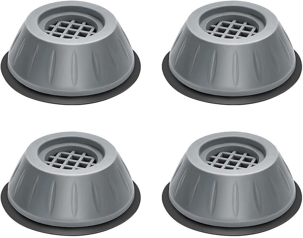 Anti-Vibration Pads for Washing Machine, Washer and Dryer Anti-Vibration Pads, Anti Walk Pads Shock Absorber for Furniture Washing Machine Feet Pads (1Set)