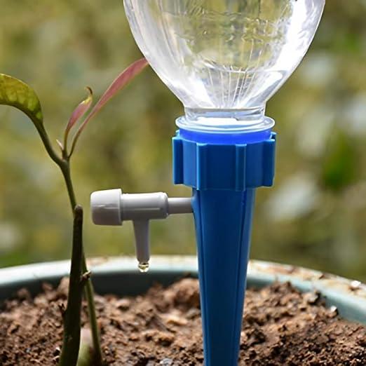 Self Watering Spikes Adjustable in assorted colors Pack of 2