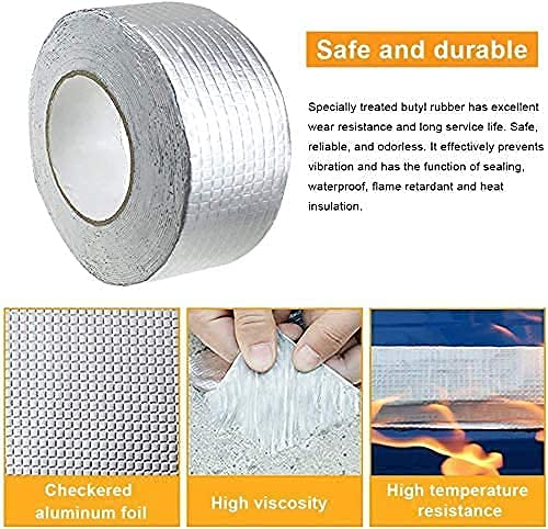 Flashing Tape Water Leak Tape Waterproof Tape Leak-Proof Materials Strong Self-Adhesive Suitable Cracks