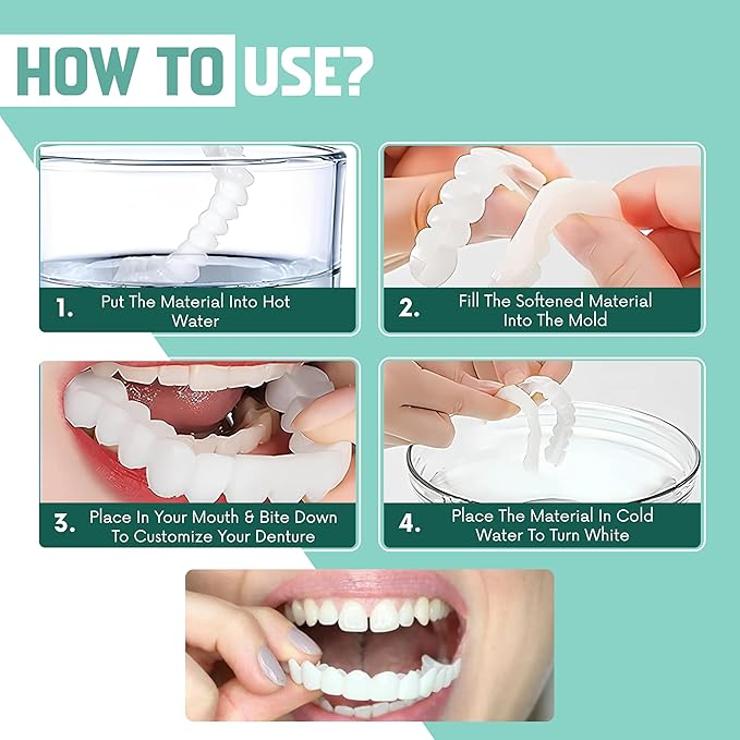Teeth denture pack of 1