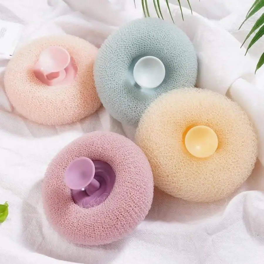 Bath Towel Scrub in assorted color (pack of 1)