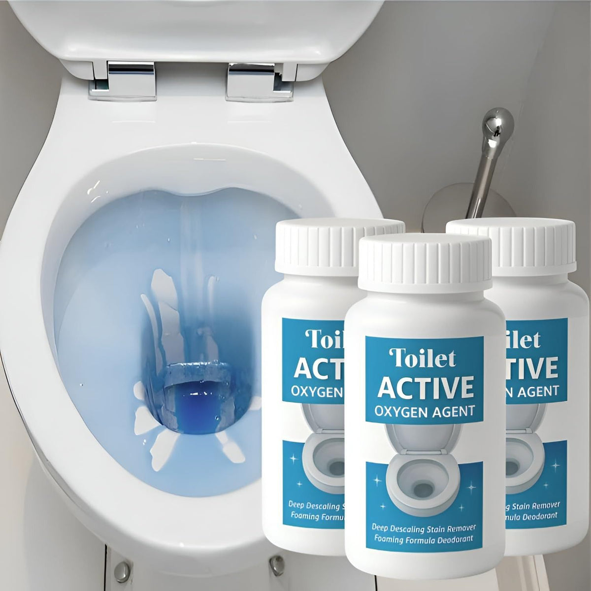 Toilet Active Agent 100gm Each Bottle Pack Of 2