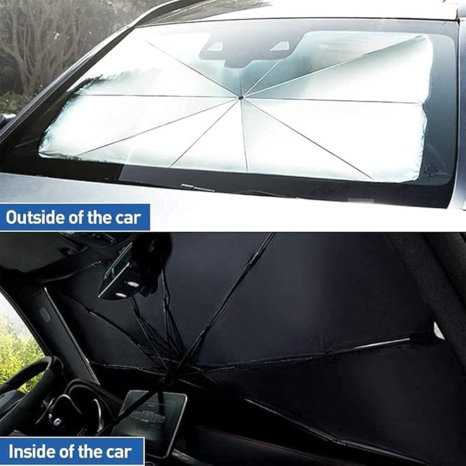 Car Windshield Sun Shade Umbrella Foldable Car Umbrella