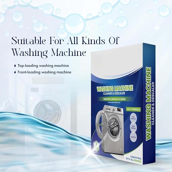 Washing Machine Cleaner And Descaling Powder Pack Of 1