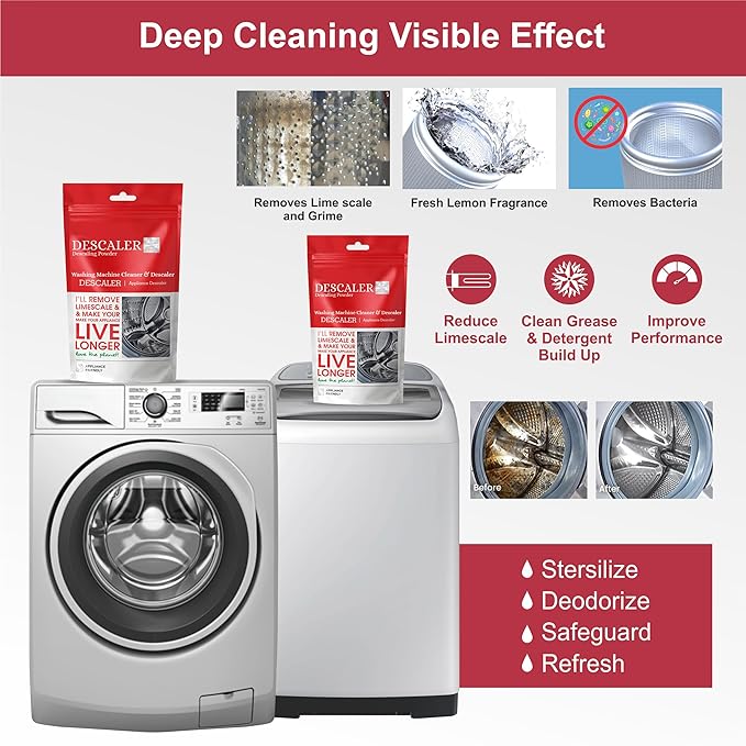 Descaling Powder For Washing Machine (pack of 3)