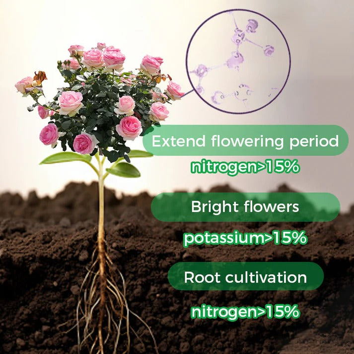 Water Soluble Bloom Fertilizer for Flowers BUY 1 GET 1 FREE