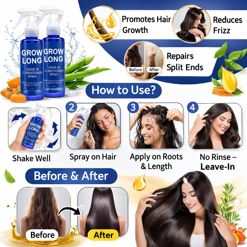 Strengthening Hair Essence Conditioner Spray 100ml Each (Pack of 2)