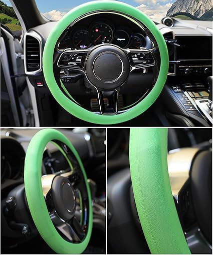 Universal Soft Silicone Steering Wheel Cover(random color)