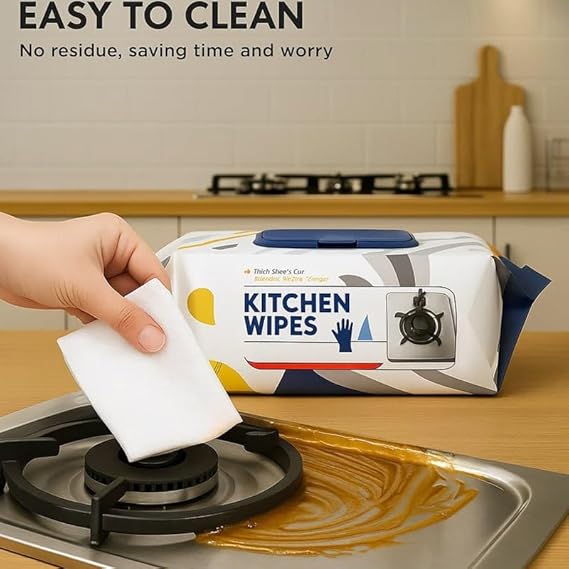 Kitchen Cleaning Wipes(40 pcs)