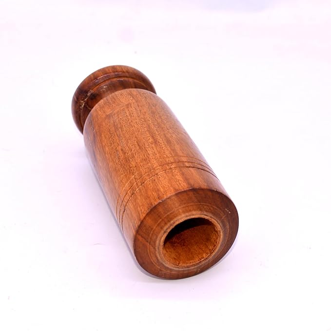 4 inch Wooden Tumbler Glass  Pack of 2