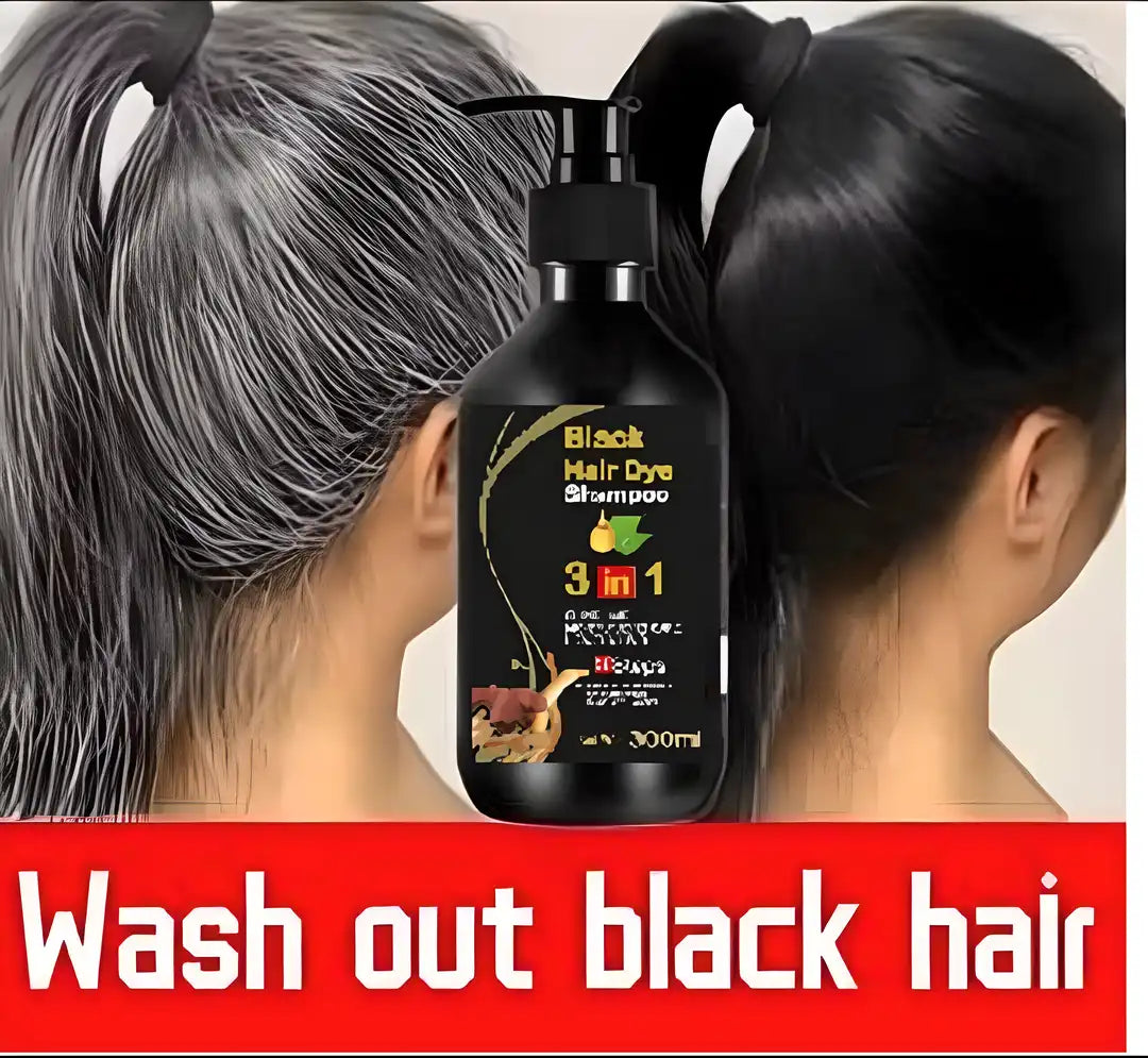 Black Hair Shampoo 3 in 1