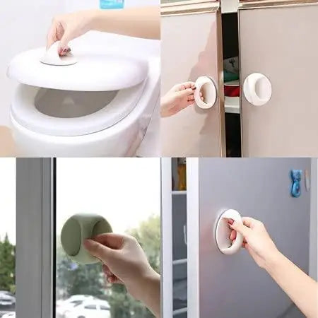 Self Stick Instant Handle (Pack of 4)(random color)
